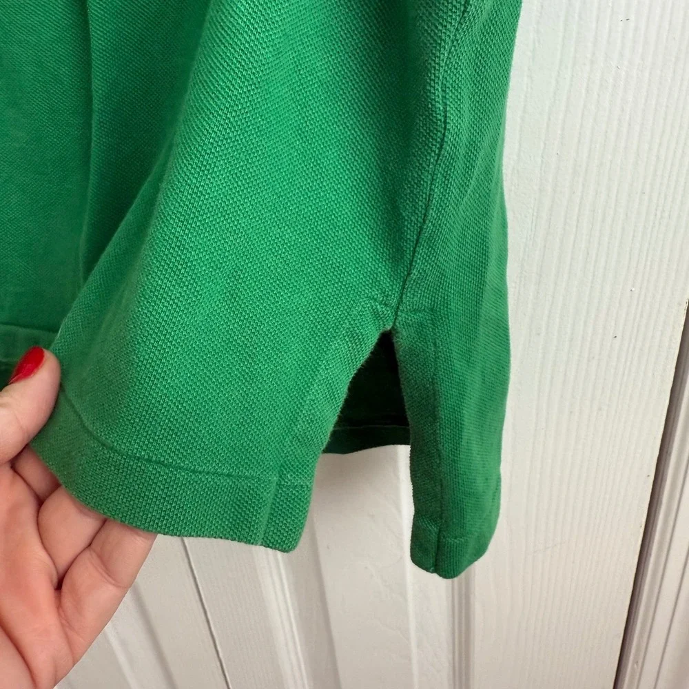 Polo‎ Ralph Lauren Men Green Short Sleeve Classic Polo Shirt Preppy Pony Logo